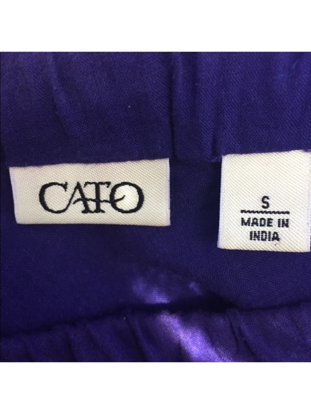 Cato Purple, Blue & Yellow Tie-Dye Maxi Skirt - Picture 4 of 16